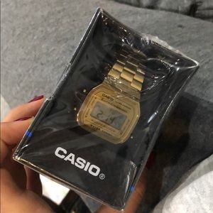Casio A168WG-9EF Gold watch